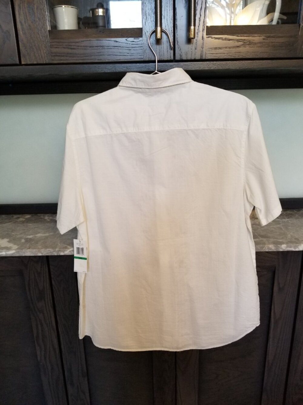 Calvin Klein Short Sleeve Button Up Shirt - Picture 3 of 4
